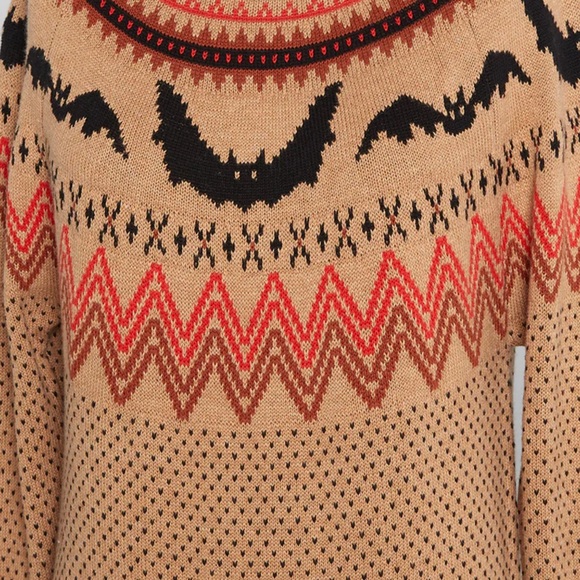 Modcloth bat sweater xl/ - Picture 2 of 8